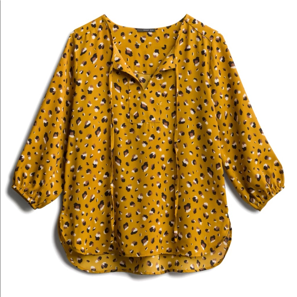 CASSIA TIE DETAIL BLOUSE